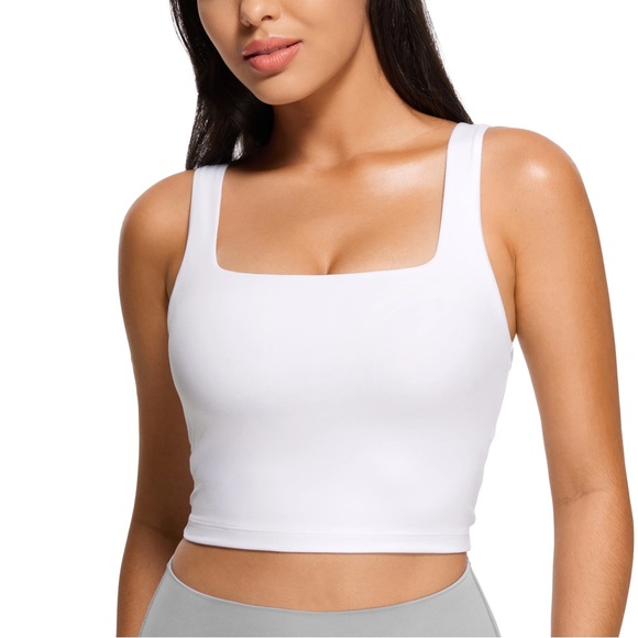 CRZ YOGA Other - NWT SIZE XL CRZ YOGA White Sports Bra